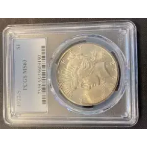 Peace Silver Dollar (3)