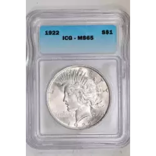 Peace Silver Dollar