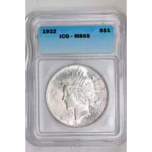 Peace Silver Dollar