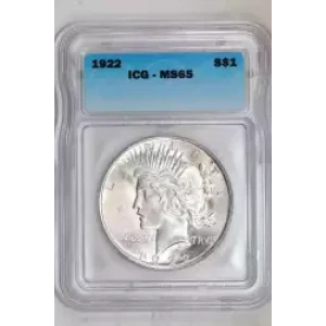 Peace Silver Dollar