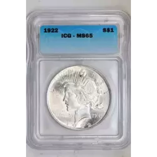 Peace Silver Dollar