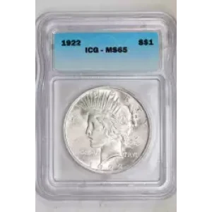 Peace Silver Dollar