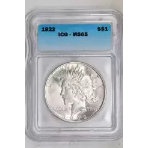 Peace Silver Dollar