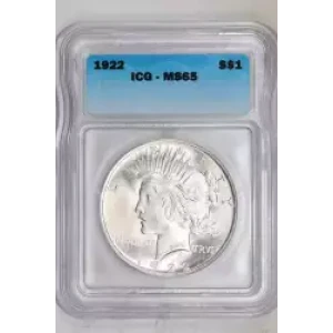Peace Silver Dollar