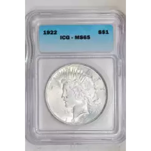 Peace Silver Dollar