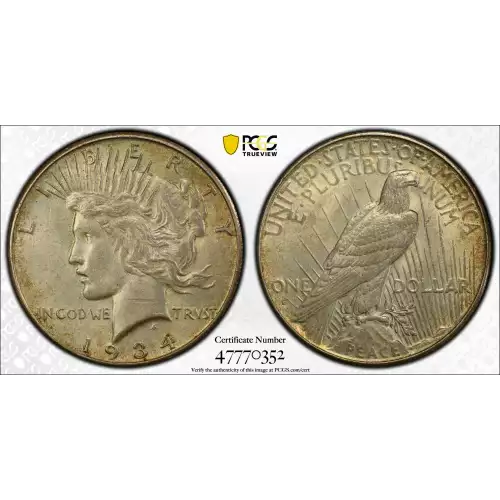 Peace Silver Dollar (2)