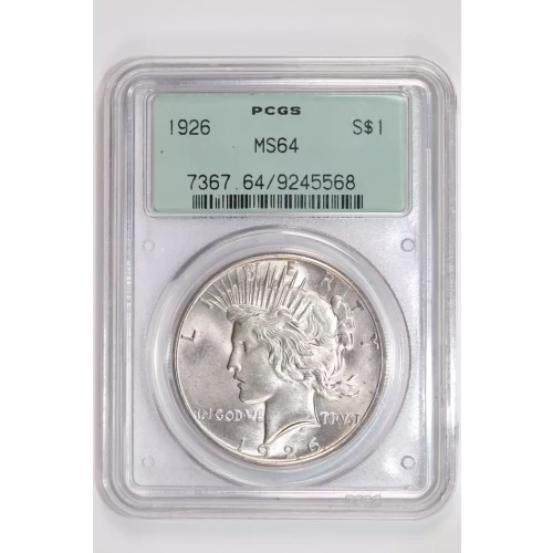 Peace Silver Dollar