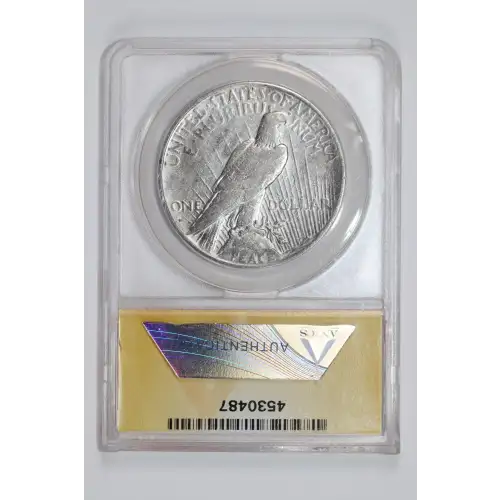 Peace Silver Dollar