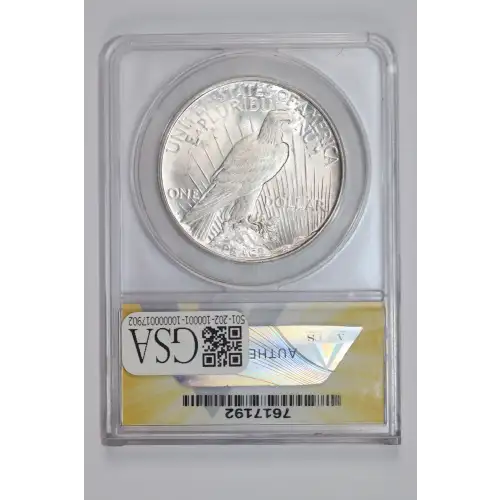 Peace Silver Dollar (2)