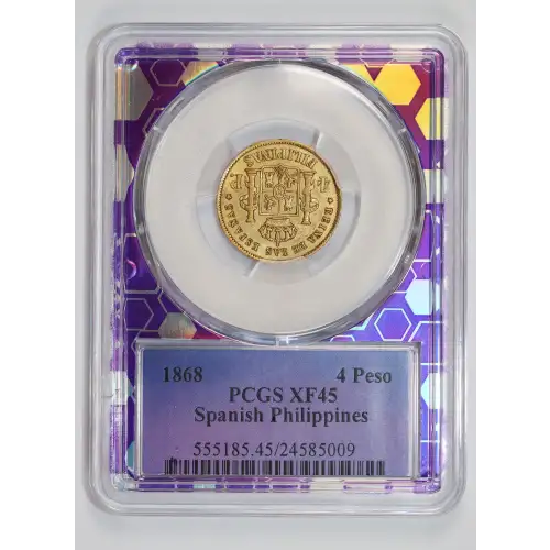 PHILIPPINES Gold 4 PESOS