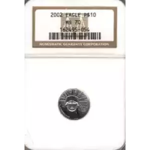 Platinum Bullion-Platinum Eagles--$10 Platinum Eagle 1/10 oz -Platinum- 10 Dollar (3)