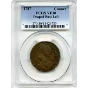 Post Colonial Issues -Coinage of the States-Connecticut -copper (3)