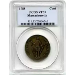 Post Colonial Issues -Massachusetts-Unofficial Coppers 1776 (3)