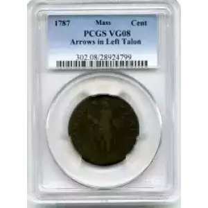 Post Colonial Issues -Massachusetts-Unofficial Coppers 1776 (3)