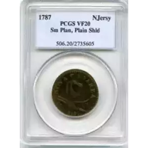 Post Colonial Issues -New Jersey-Coppers (3)