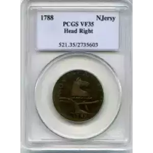 Post Colonial Issues -New Jersey-Coppers (3)