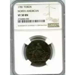 Post Colonial Issues -Private Tokens after Confederation--North American Tokens -copper- 1 Token (3)