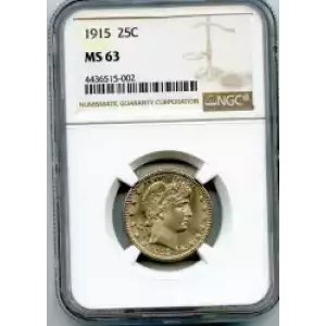 Quarter Dollars---Barber or Liberty Head (3)