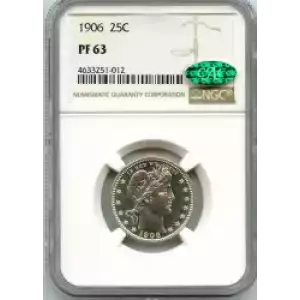 Quarter Dollars---Barber or Liberty Head (3)