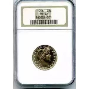 Quarter Dollars---Barber or Liberty Head (3)