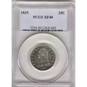 Quarter Dollars---Capped Bust (3)