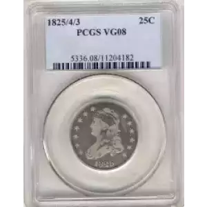 Quarter Dollars---Capped Bust (3)