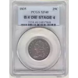 Quarter Dollars---Capped Bust (3)