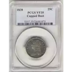 Quarter Dollars---Capped Bust (3)