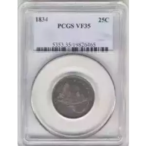 Quarter Dollars---Capped Bust (3)