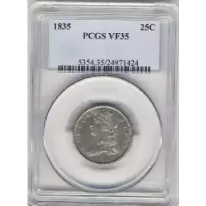 Quarter Dollars---Capped Bust (3)
