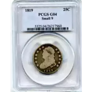 Quarter Dollars---Capped Bust (3)