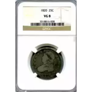 Quarter Dollars---Capped Bust (3)