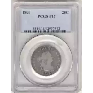 Quarter Dollars---Draped Bust (3)