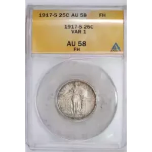 Quarter Dollars---Standing Liberty