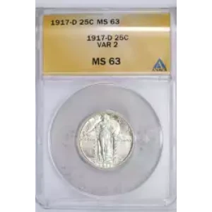 Quarter Dollars---Standing Liberty