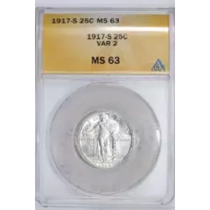 Quarter Dollars---Standing Liberty