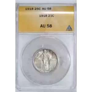 Quarter Dollars---Standing Liberty