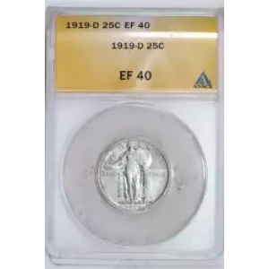 Quarter Dollars---Standing Liberty