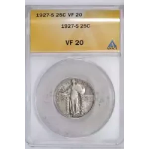 Quarter Dollars---Standing Liberty