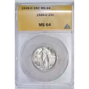 Quarter Dollars---Standing Liberty