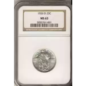Quarter Dollars---Standing Liberty (3)