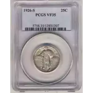 Quarter Dollars---Standing Liberty (3)