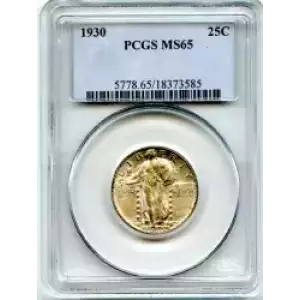 Quarter Dollars---Standing Liberty (3)