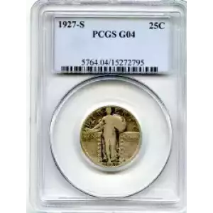 Quarter Dollars---Standing Liberty (3)