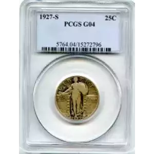 Quarter Dollars---Standing Liberty (3)