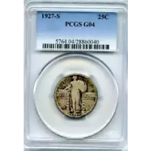 Quarter Dollars---Standing Liberty (3)