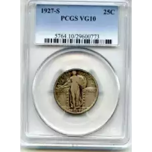 Quarter Dollars---Standing Liberty (3)