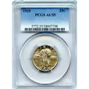 Quarter Dollars---Standing Liberty (3)