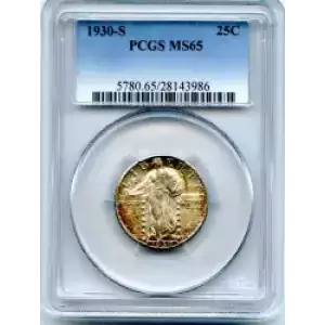 Quarter Dollars---Standing Liberty (3)