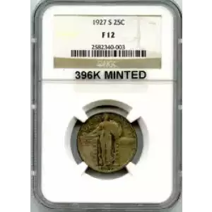 Quarter Dollars---Standing Liberty (3)